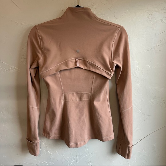 Lululemon Define Jacket *Luon Maybe Pink Clay Size 6 Very Light Pinkish Tan - Picture 2 of 15